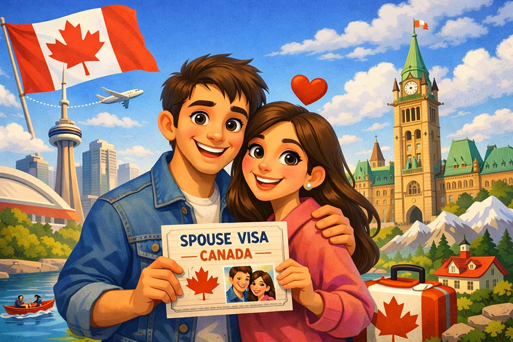 اسپانسرشیپ همسر کانادا ویزا