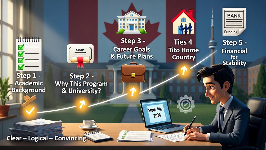 step-by-step guide to writing a Study Plan (2026 standard)