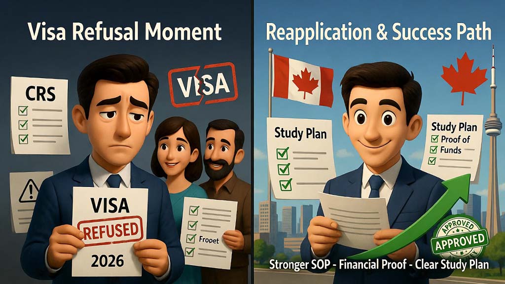 افزایش شانس قبولی ویزای تحصیلی کانادا