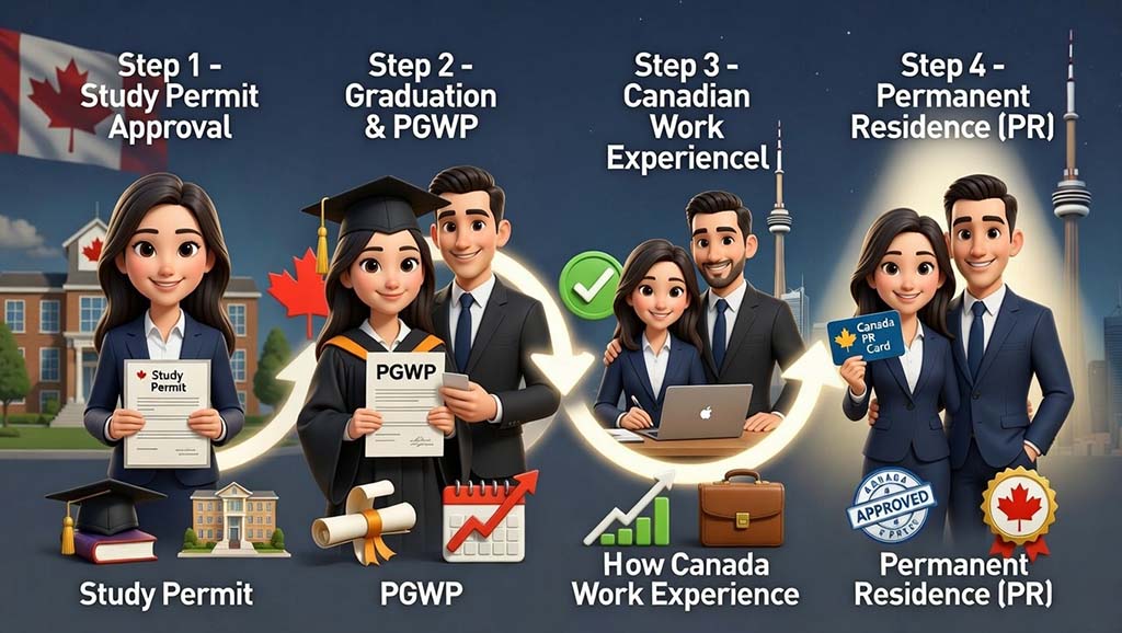 تبدیل ویزای تحصیلی به ویزای کار