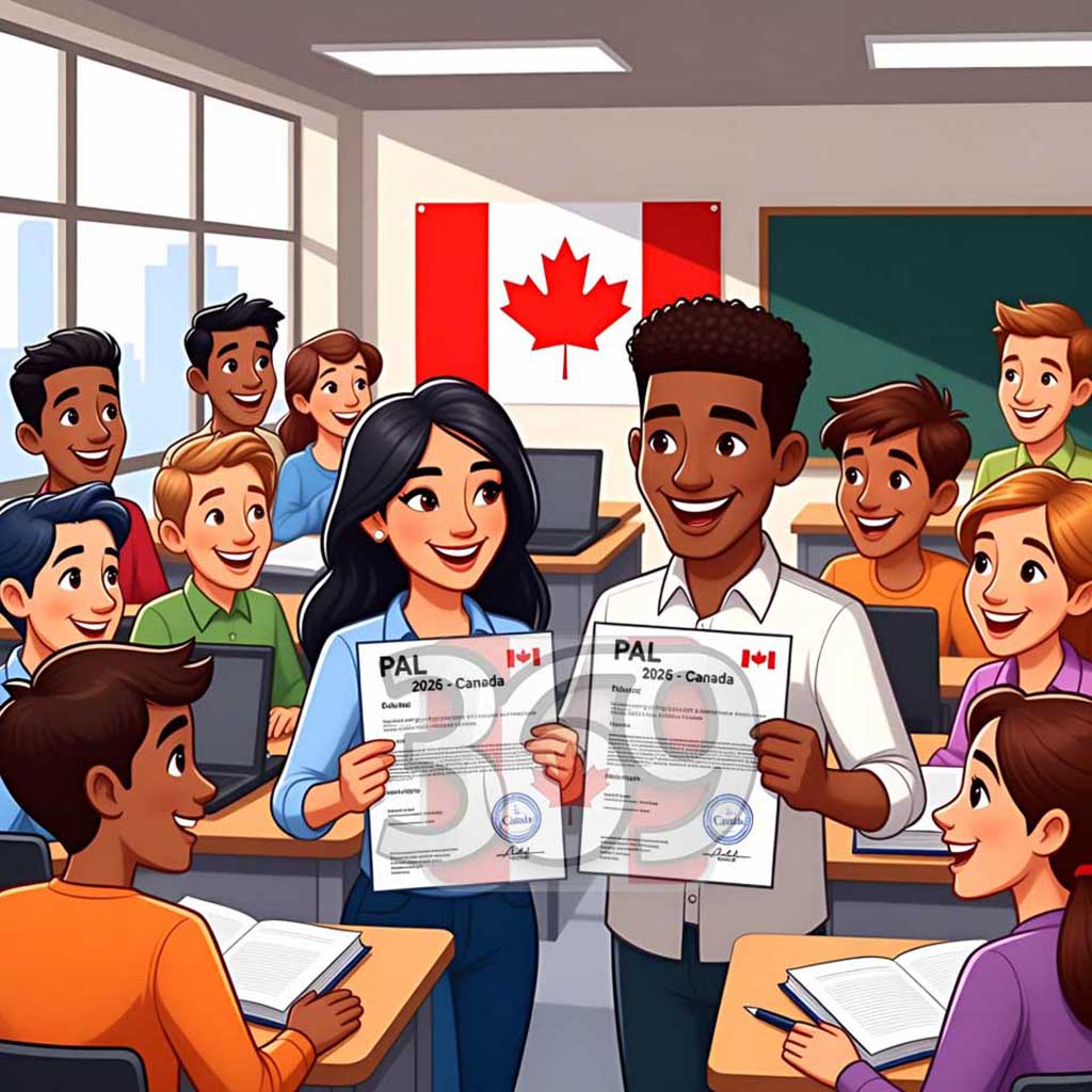 دریافت نامه PAL کانادا