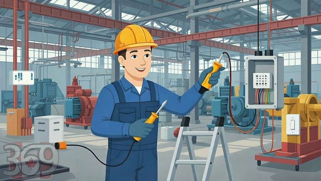 شغل برقکاری در کانادا