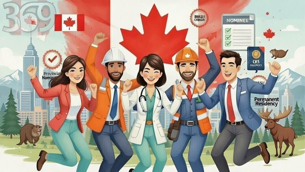 لیست رشته های PNP کانادا