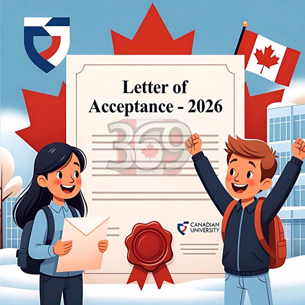 نامه پذیرش دانشگاه در کانادا (LOA)