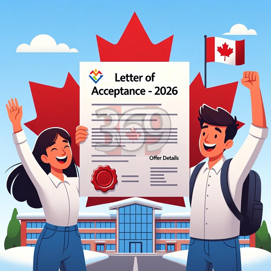 نامه پذیرش دانشگاه در کانادا