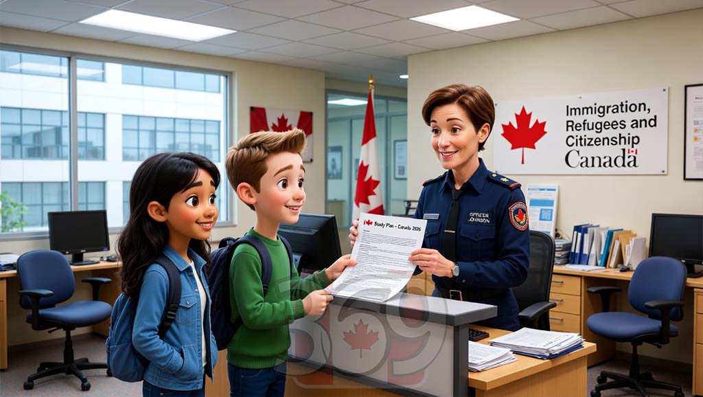 نمونه استادی پلن کانادا به فارسی : study plan